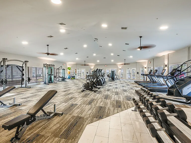 24-hour state-of-the-art fitness center
