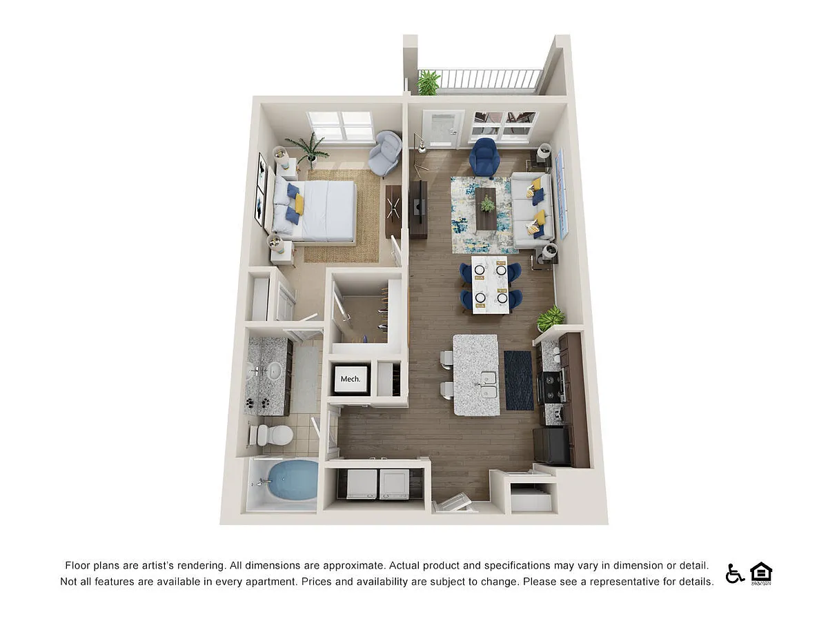Floor plan Crepe