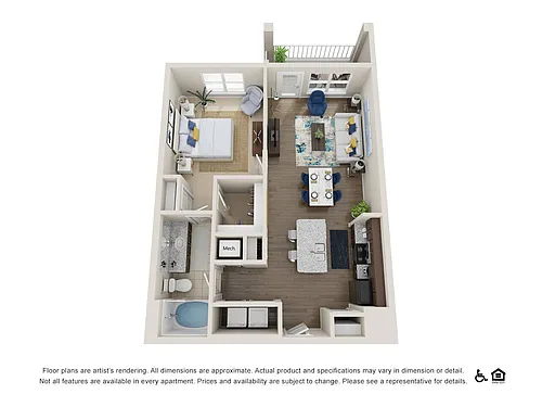 Floor plan Crepe