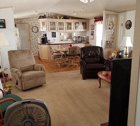 Living room and Kitchen