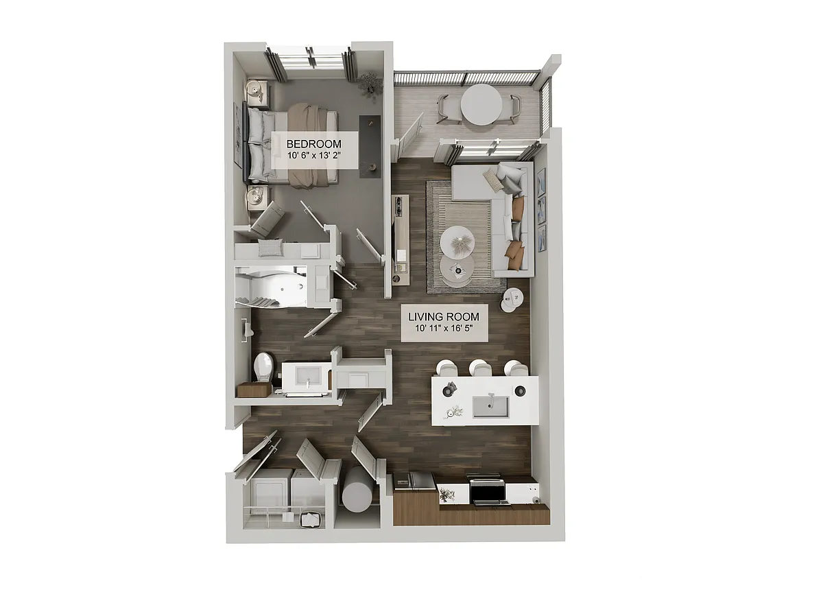 Floor plan Frontier Plus (A1P)