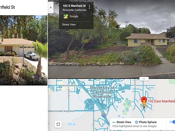 102 East Manfield, street view