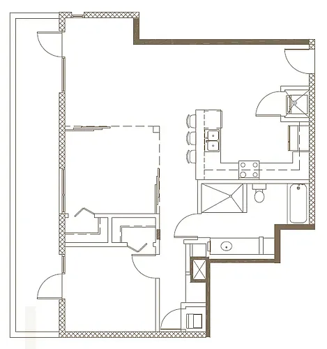 Floor plan 2X1