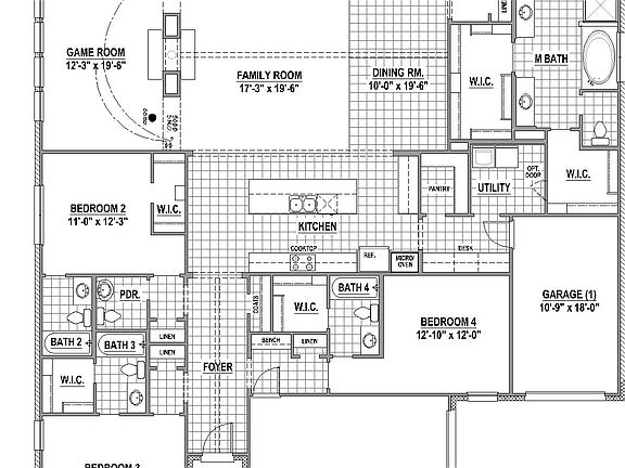 Plan 852 1st Floor