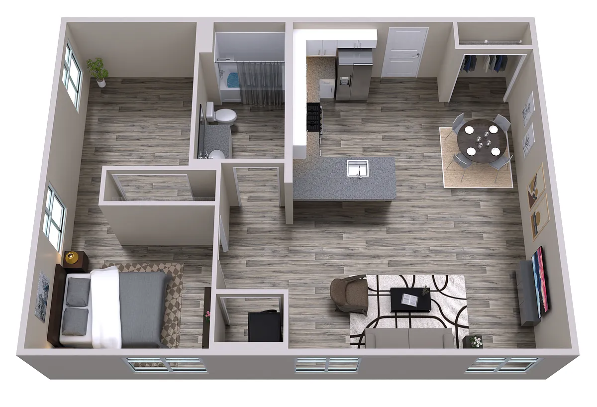 Floor plan The Obsidian