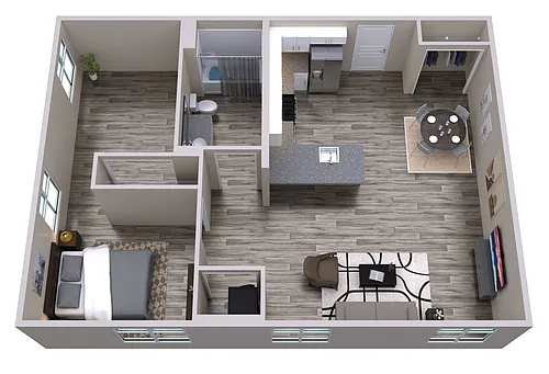 Floor plan The Obsidian