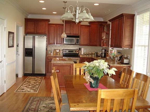 Kitchen with Dining room.  