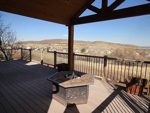 Open Space on two sides, city and mtn views