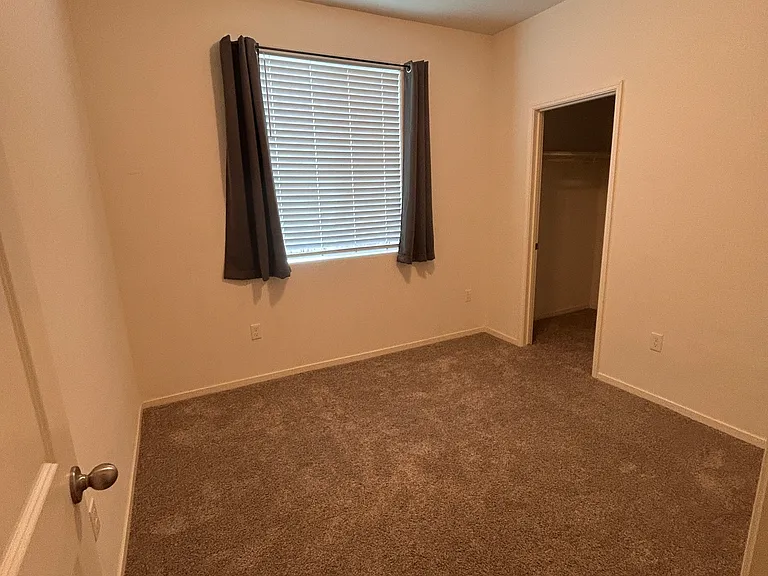 south bedroom has a full walk-in closet