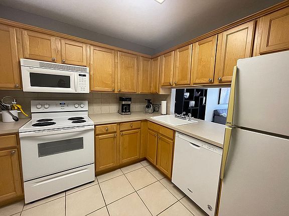 Oak cabinets