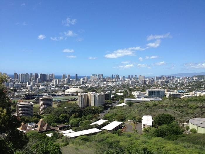 View from balcony