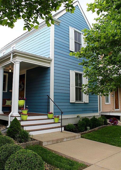 Outside, Front of House
