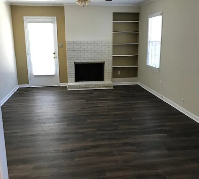 Empty living room