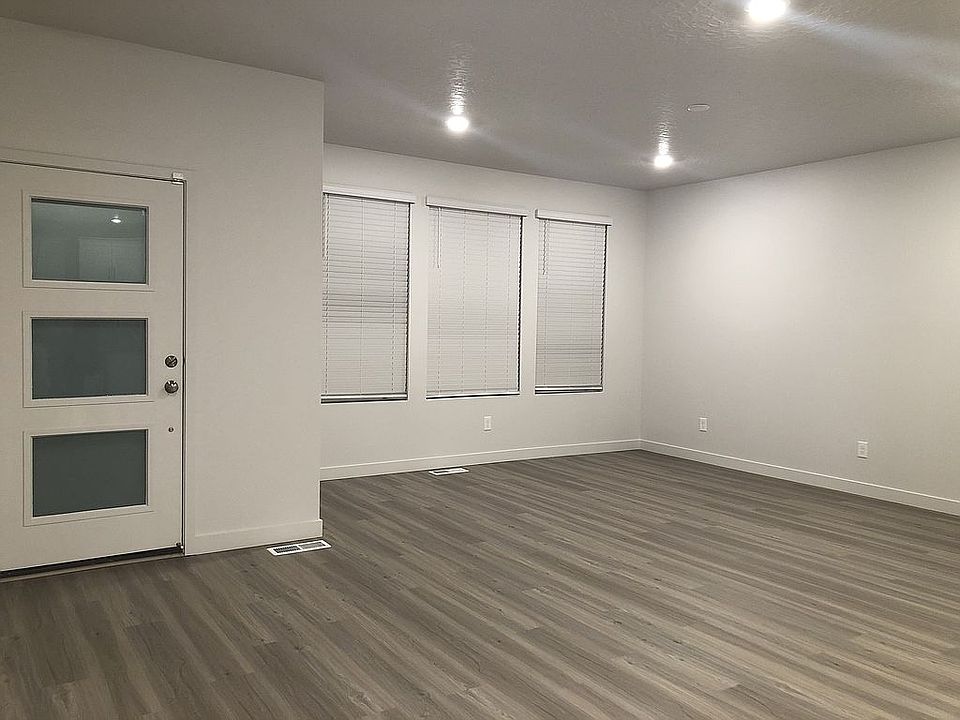 Front Door and Living Room