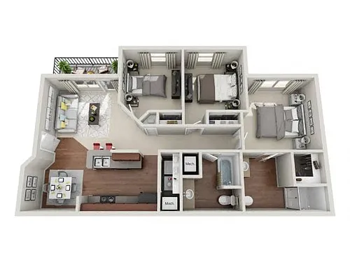 Floor plan Sable