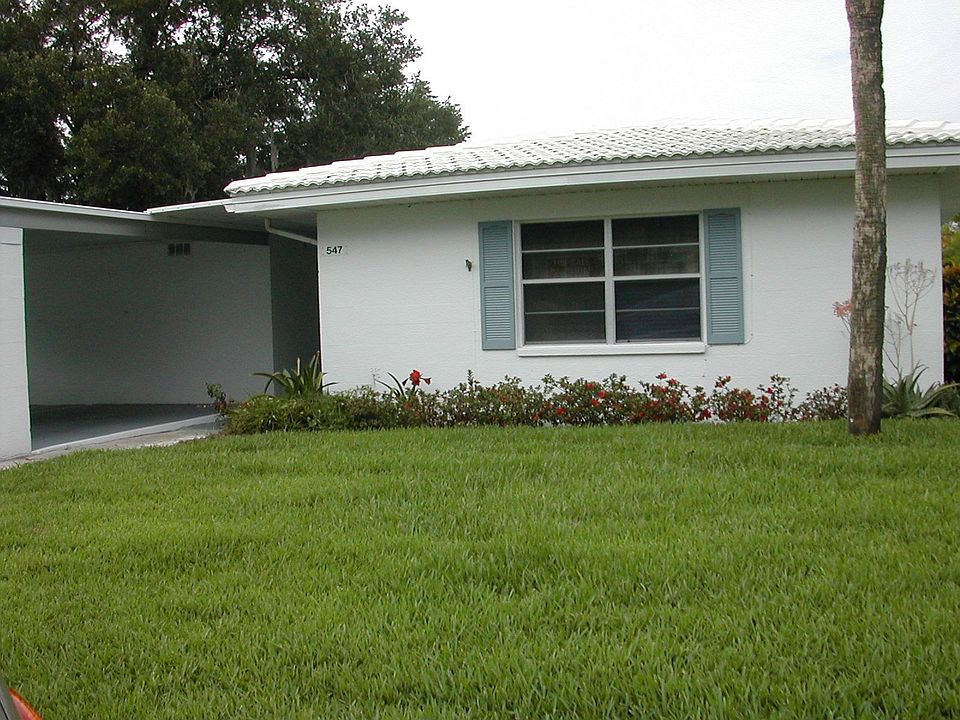 front of villa