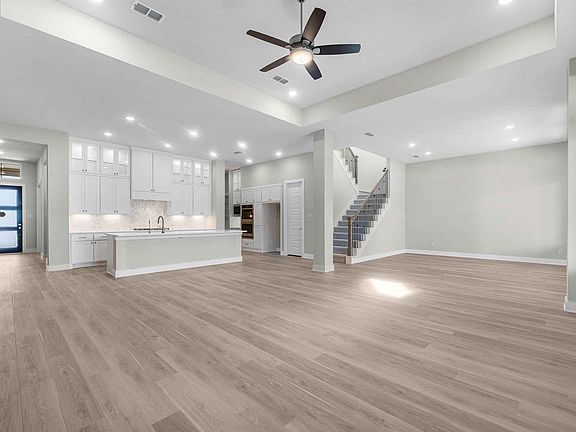 Hemleigh Plan 5614 Golden Elm Lane Great Room and Kitchen