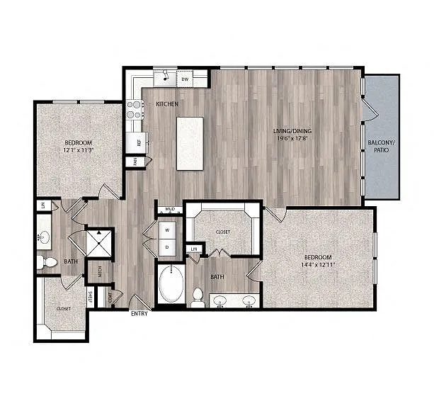 Floor plan B4