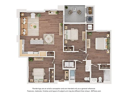 Floor plan 3B