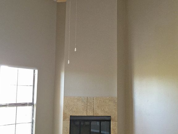 Living Room Fireplace / High Ceilings