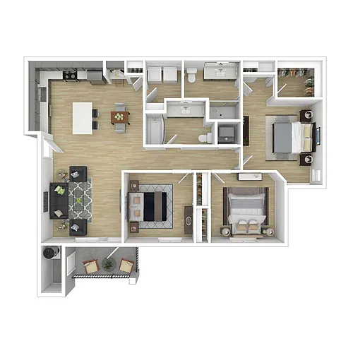 Floor plan B1.E8