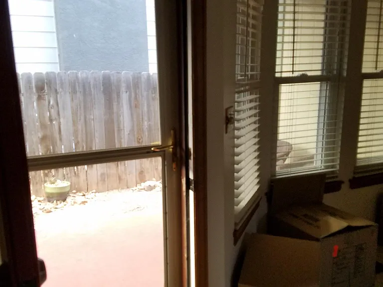 Back door