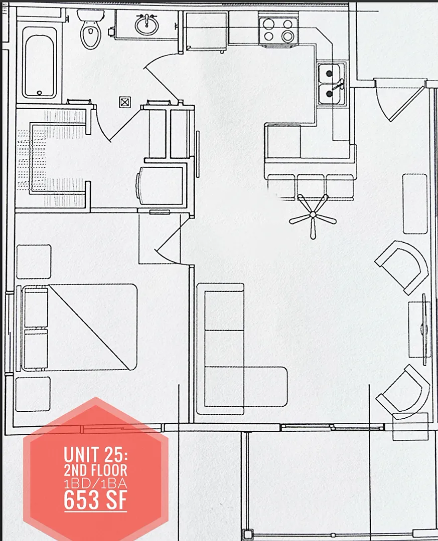 1 BD 1 BA 2nd Floor Corner w/ woods view — Photo 4