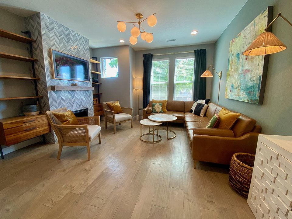 Bright, second floor living room