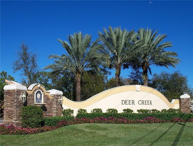 Entrance into beautiful Deer Creek Country Club off Hillsboro and just west of Military