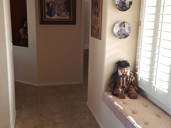 Inside front door