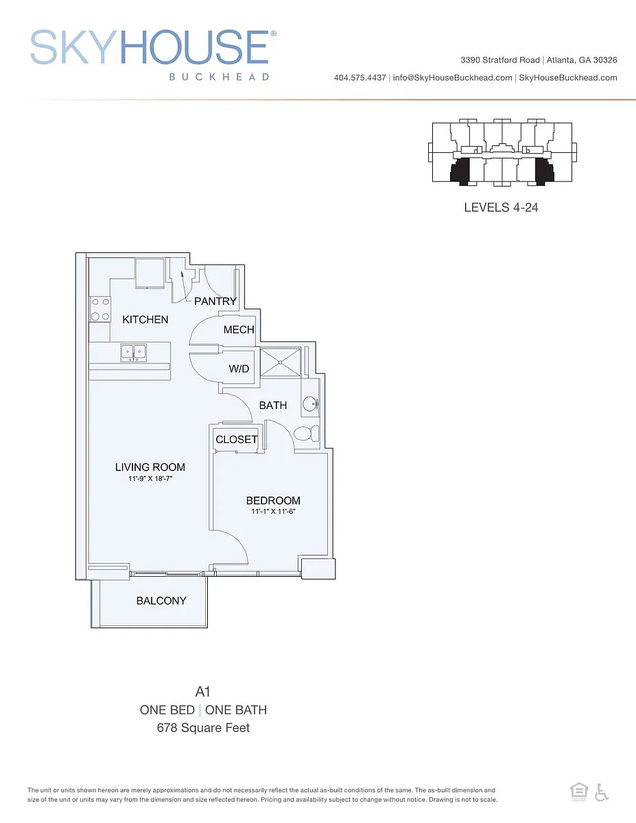 Floor plan A1