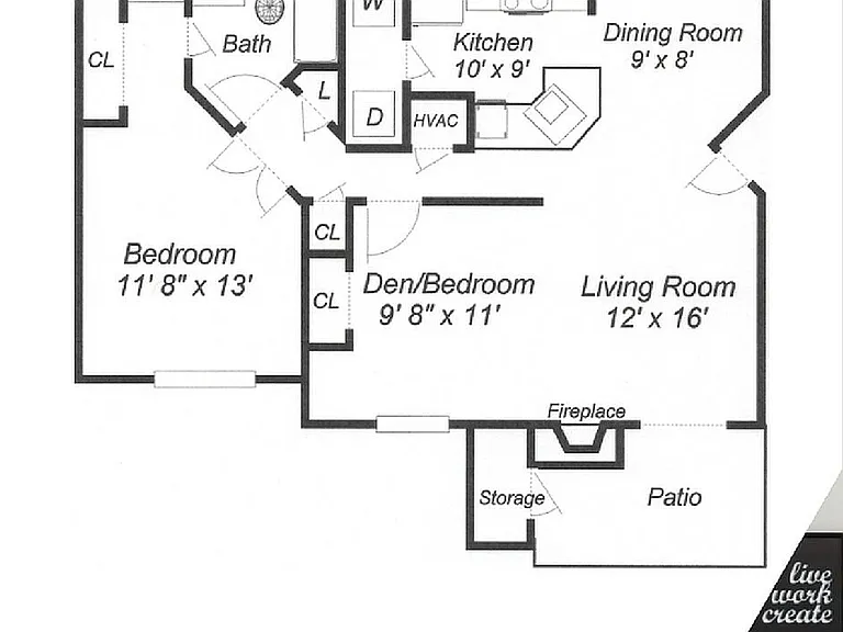 Two Bedroom, One Bath Two Bedroom, One Bath