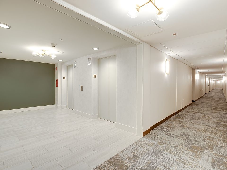 Newly renovated corridors