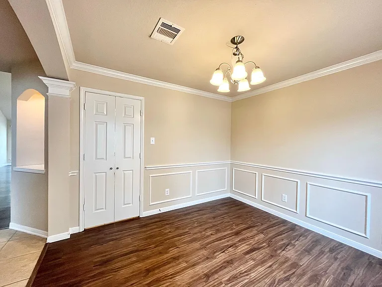 formal dining, the double door leads to kitchen
