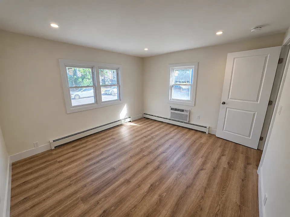 Bedroom 1. 13ftx12ft. Though wall A/C