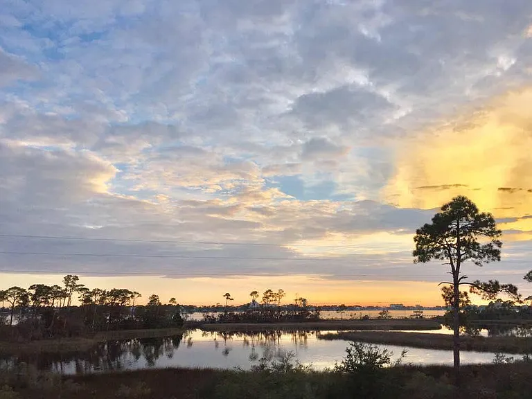 Stunning sunsets are seen regularly from both balconies.