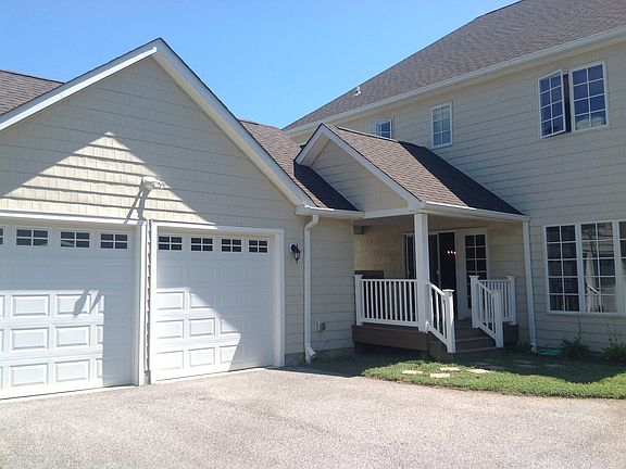 Rear garage & parking