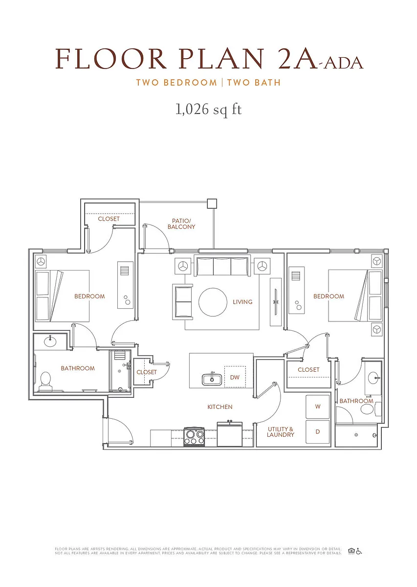 Floor plan 2A-HC