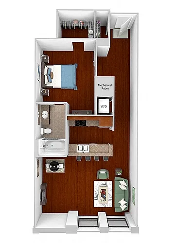 Floor plan A2 (Flats)