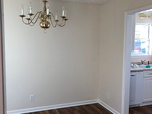 Dining open to kitchen