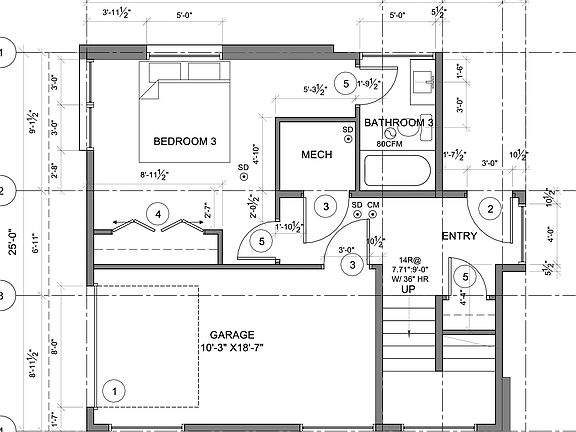 Floor plan: 1F