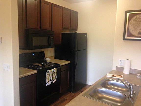 open kitchen area w/ pantry