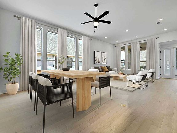 Family Room Dining Room