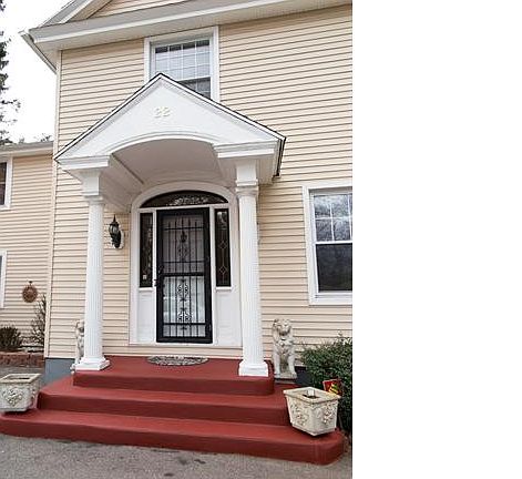 STATELY FRONT DOOR ENTRANCE