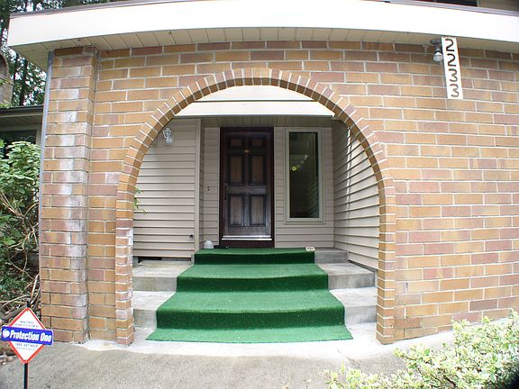 Beautiful brick archway