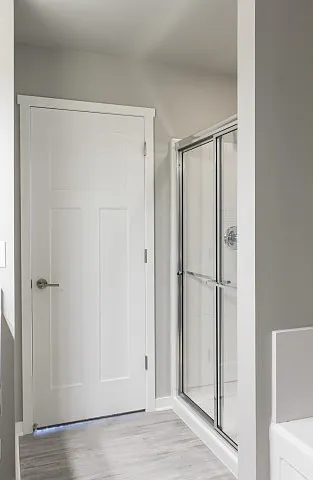 Walk in Shower in Master