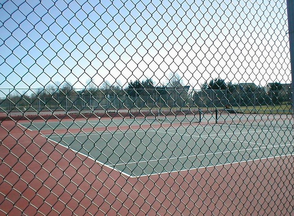 Community Tennis courts total 4 with pickle ball courts