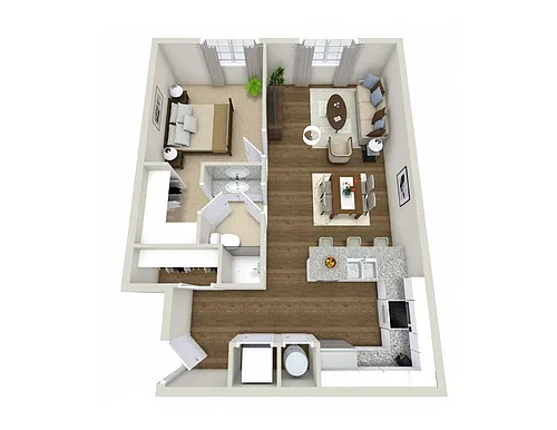 Floor plan The Kanawha