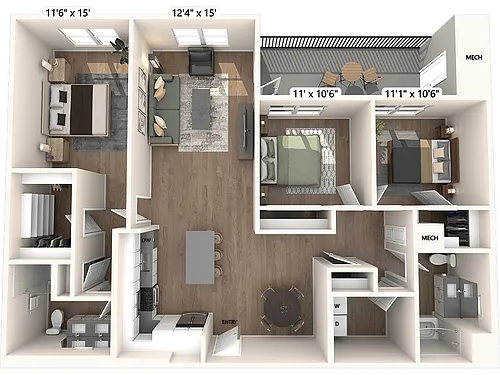 Floor plan CM03b-Upgrade