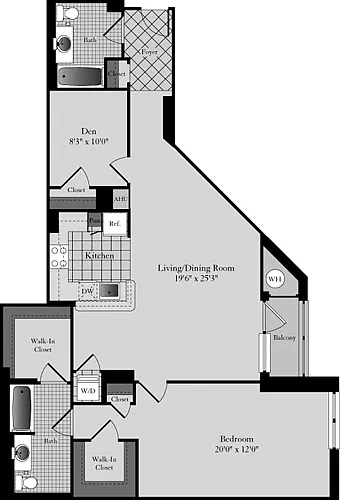 Floor plan C7B